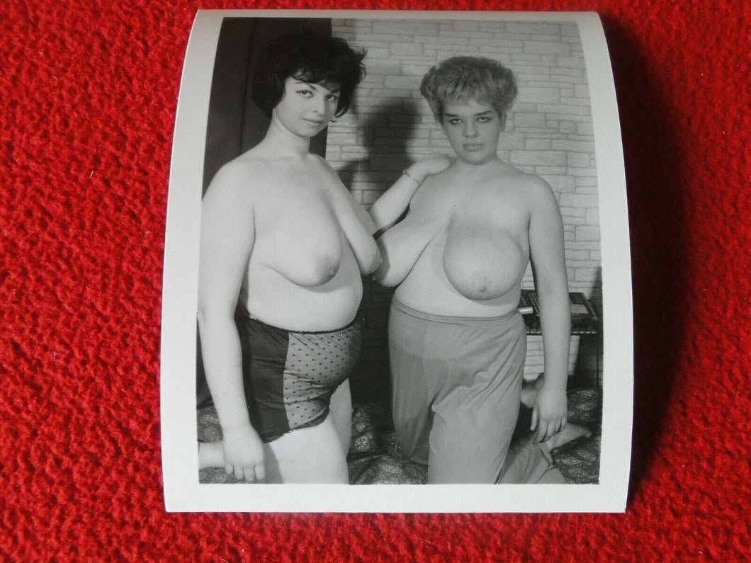 Vintage Nude Sexy Woman  Adult Pinup Silver Gelatin 5 x 4 Photo     A61