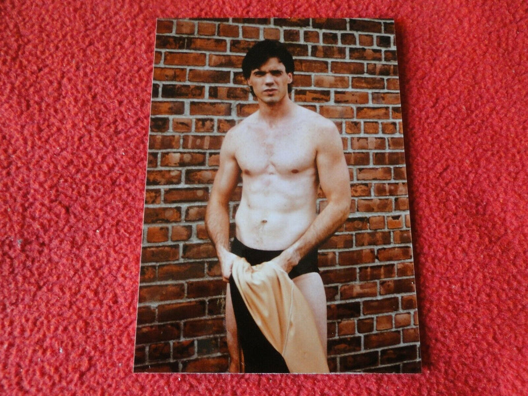 Vintage 18 Year Old + Gay Interest Chippendale Muscle Semi Nude Male Photo   B88
