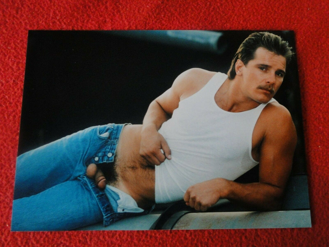 Vintage 18 Year Old + Gay Interest Nude Erotic Sexy Hot Hung Male Photo     D40n