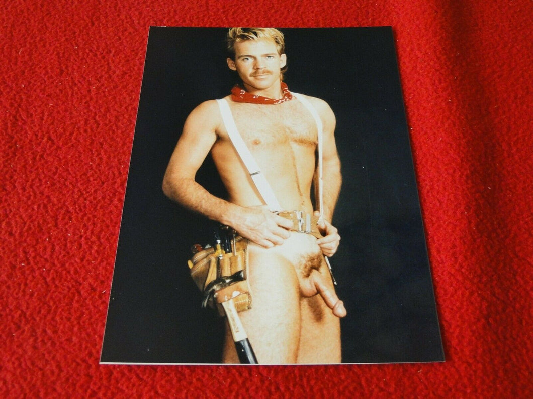Vintage 18 Year Old + Gay Interest Colt/Fox/Chippendale Nude Hot Male Photo  D40