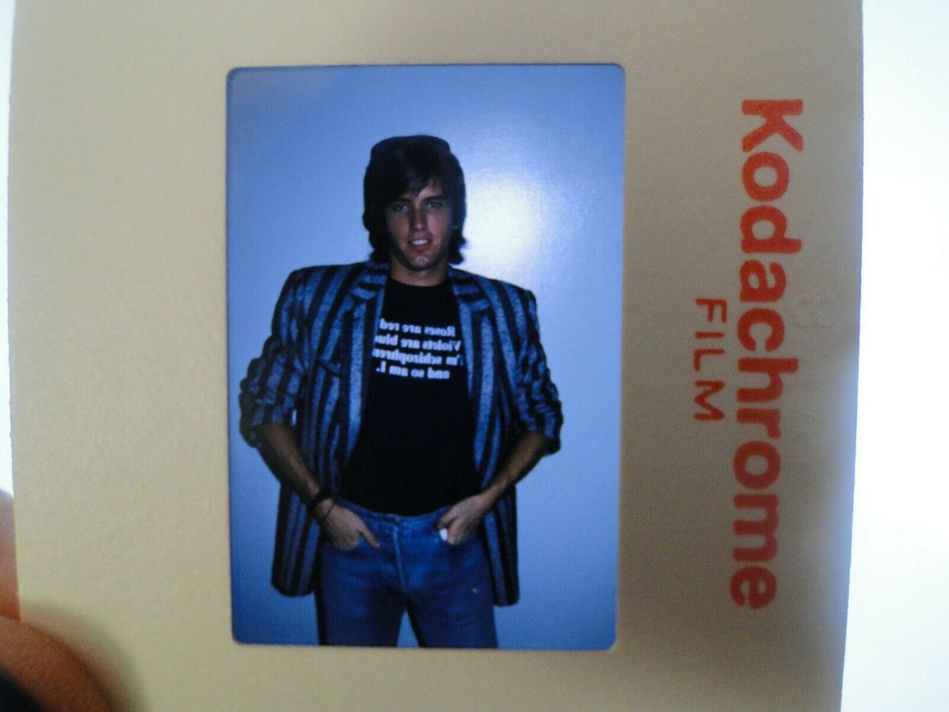 VINTAGE 35MM SLIDE MALE 18 YEAR OLD + GAY INTEREST BEEFCAKE MUSCLE SEMI NUDE G6