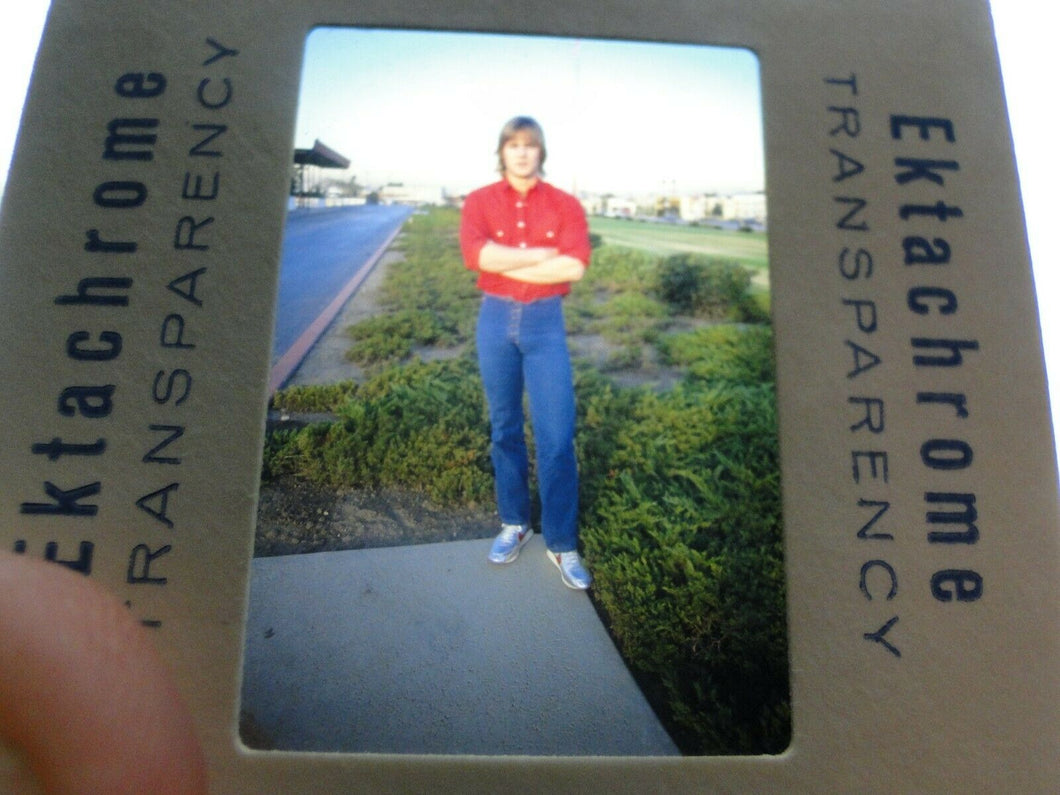 VINTAGE 35MM SLIDE MALE GAY INTEREST BEEFCAKE MUSCLE SEMI NUDE HOT BUFF CL26