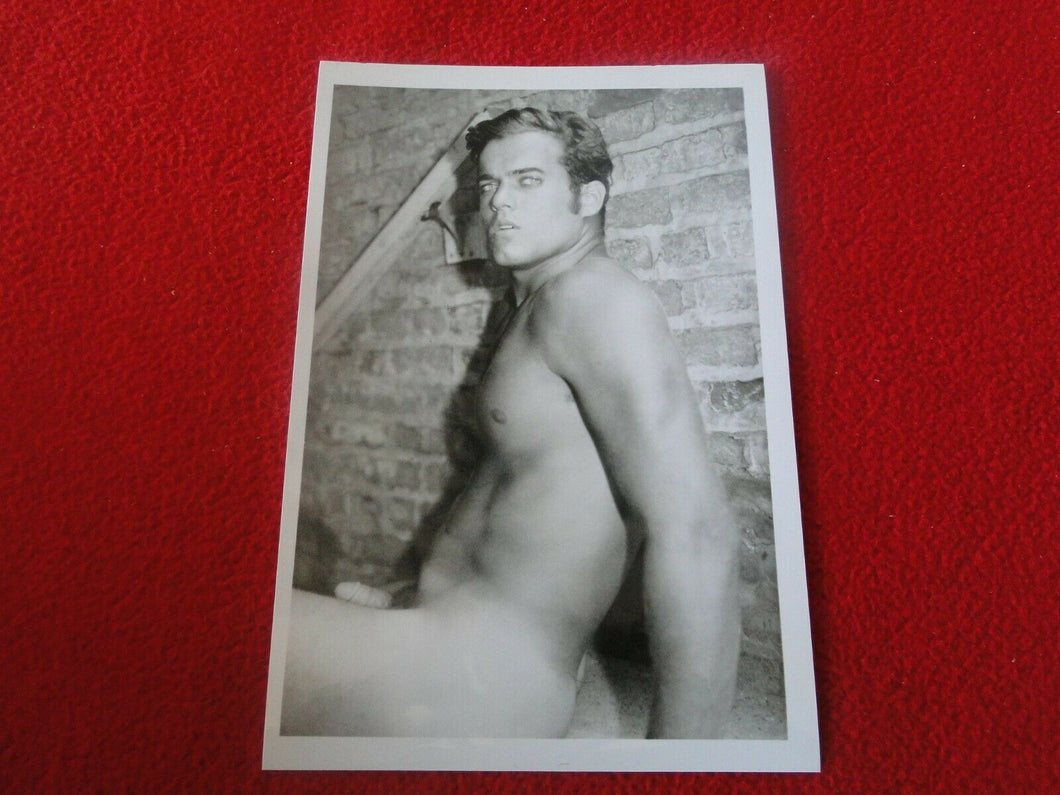 Vintage 18 Year Old + Gay Interest Nude Erotic Sexy Hot Hung Male Photo     D22n