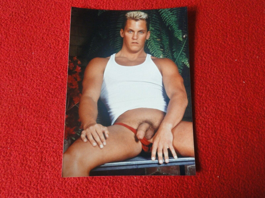 Vintage 18 Y.O. + Gay Interest Colt/Fox/Chippendale Nude Hot Male Photo     D31e