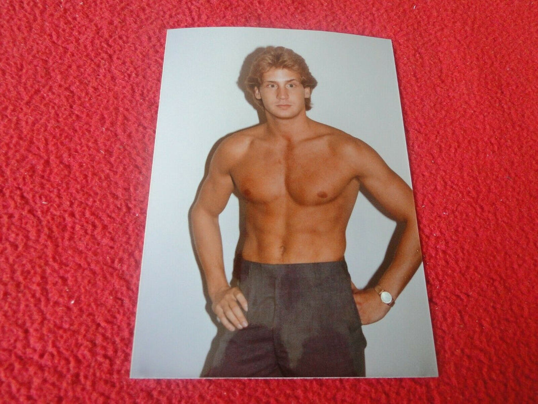 Vintage 18 Year Old + Gay Interest Chippendale Nude Hot Semi Nude Male Photo A50