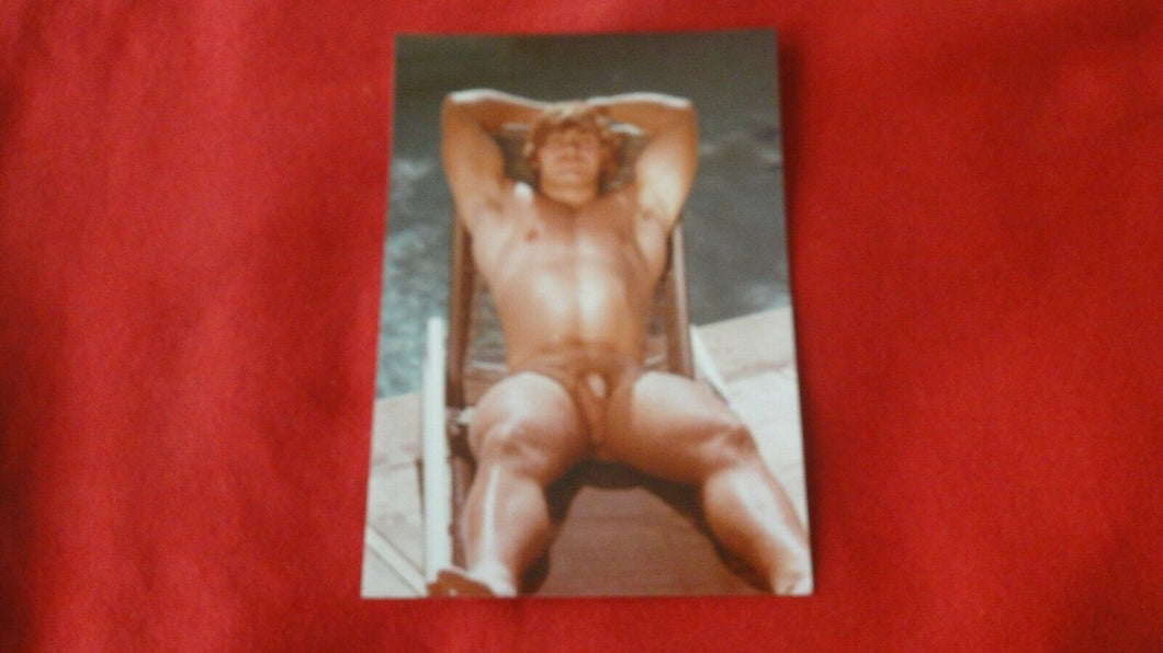 Vintage 18 Y.O + Gay Interest Colt/Fox/Chippendale Nude Hot Male Photo       D*g