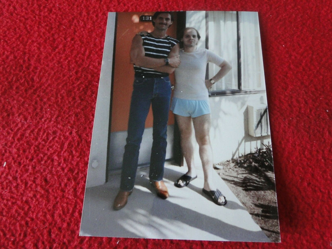 Vintage 18 Year Old + Gay Interest Chippendale Hot Semi Nude Male Photo     B17J