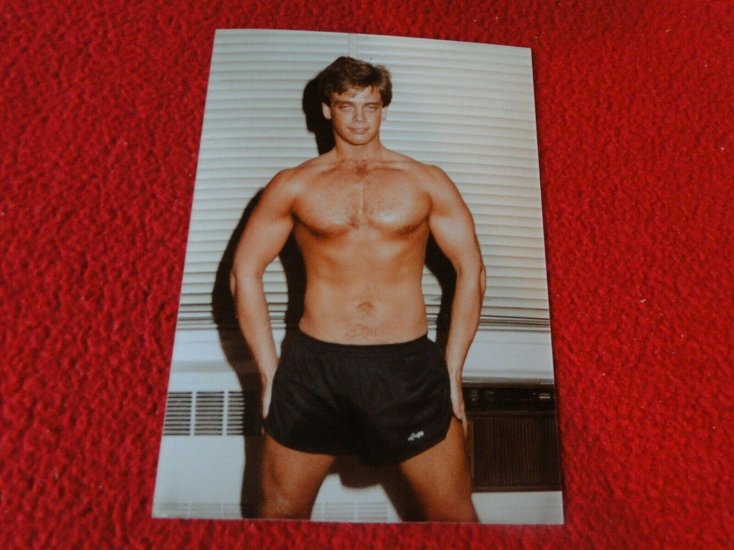 Vintage 18 Year Old + Gay Interest Hot Erotic Sexy Semi Nude Male Photo      B54