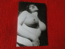 Load image into Gallery viewer, Vintage Original Nude Large Breasted Woman Erotic Pinup Silver Gelatin Photo  K
