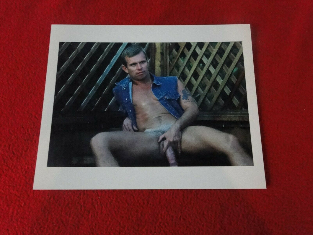 Vintage 18 Y.O. + Gay Interest Nude Hot Hung Muscular Male Photo 8 x 10     H25l
