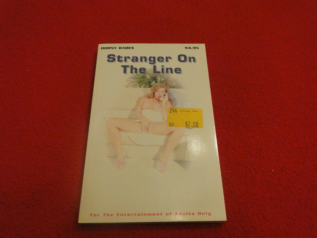 Vintage Sexy Erotic Adult Paperback Book/ Novel NOS Stranger On The Line       B