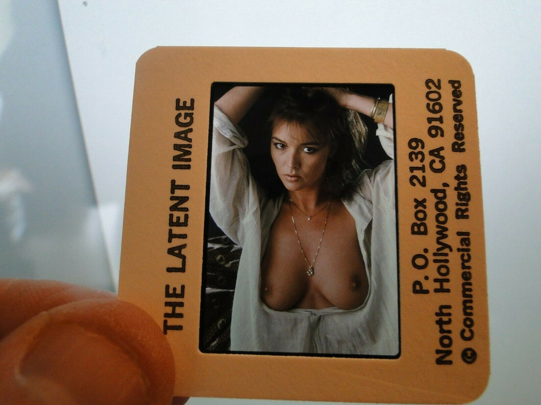 Busty Erotic Sexy NUDE Woman/Model Vintage 35mm LATENT IMAGE SLIDE          C1@