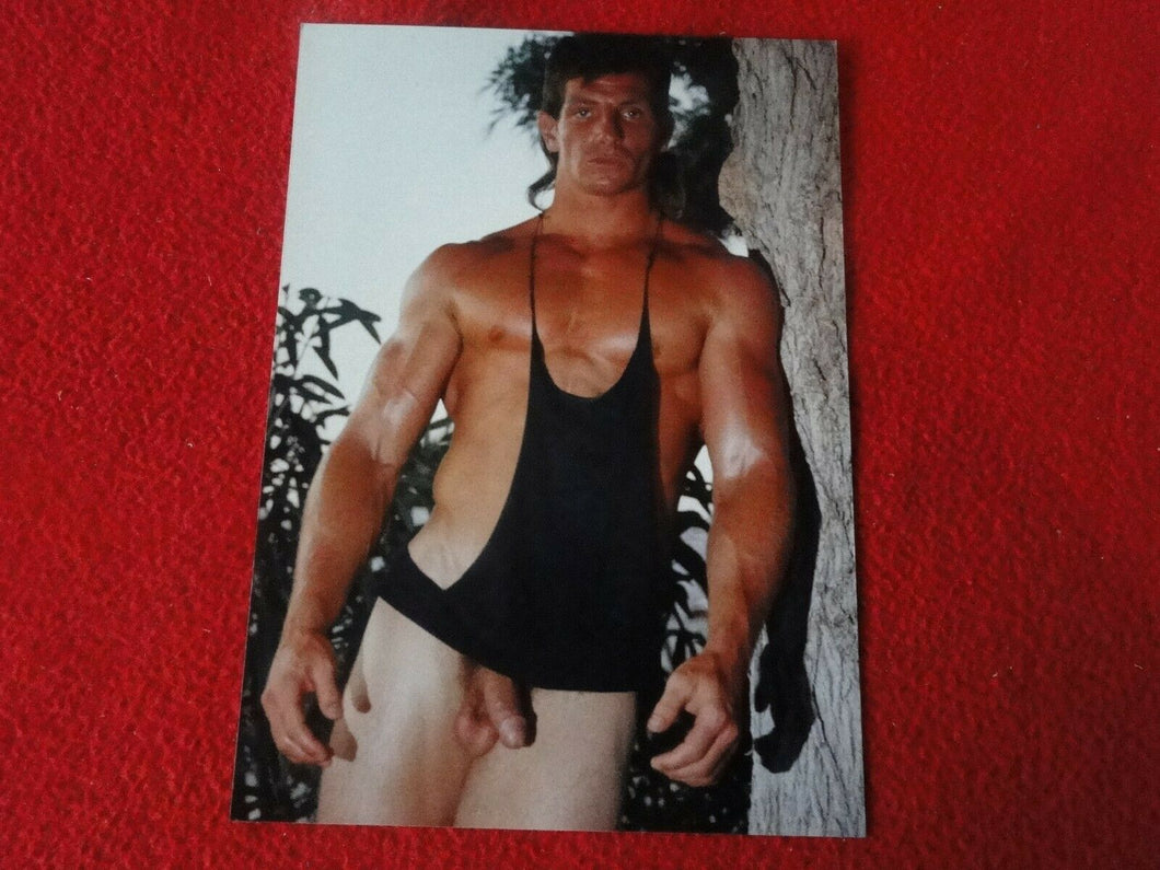 Vintage 18 Year Old + Gay Interest Nude Erotic Sexy Hot Hung Male Photo     D40q