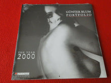 Load image into Gallery viewer, Vintage Large Semi-Nude Pinup Wall Calendar 2000 Gunter Blum Portfolio SEALED  D
