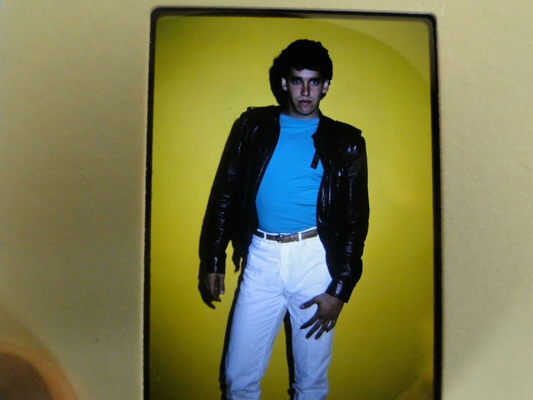 VINTAGE 35MM SLIDE MALE GAY INTEREST BEEFCAKE MUSCLE SEMI NUDE HOT BUFF FT)