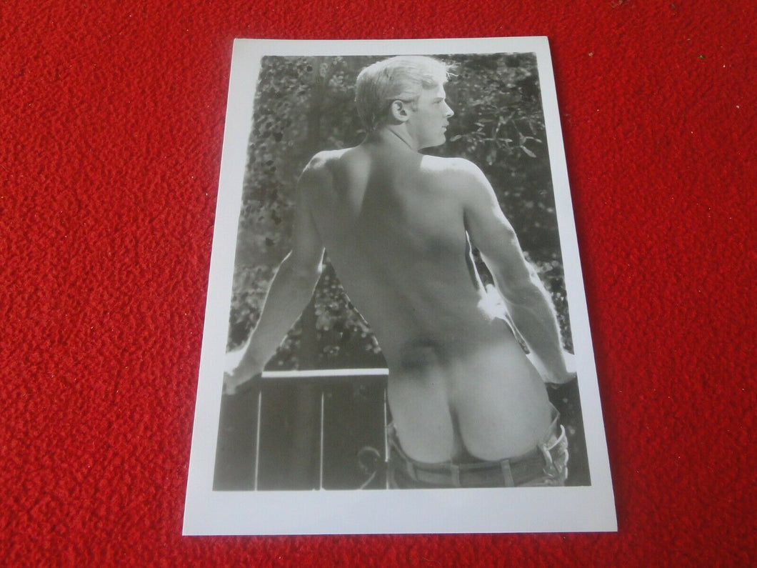 Vintage 18 Y.O.+ Gay Interest Chippendale Nude Hot Semi Nude Male Photo     D15w