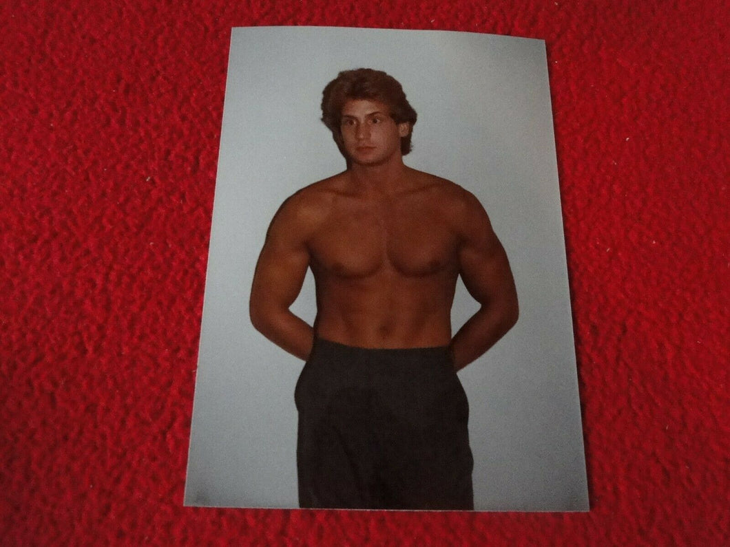 Vintage 18 Year Old + Gay Interest Hot Erotic Sexy Semi Nude Male Photo      B56