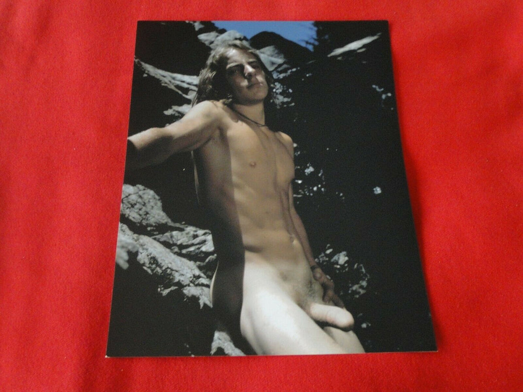 Vintage 18 Y.O. + Gay Interest Nude Hot Hung Muscular Male Photo 8 x 10     D+48