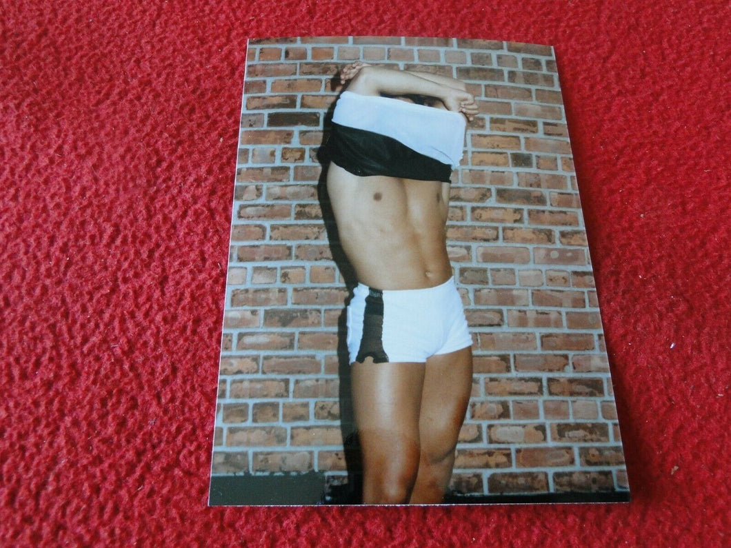 Vintage 18 Year Old + Gay Interest Hot Erotic Sexy Semi Nude Male Photo     B85N