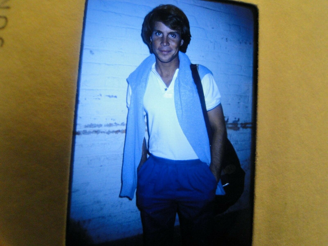 VINTAGE 35MM SLIDE MALE GAY INTEREST BEEFCAKE MUSCLE SEMI NUDE HOT BUFF ER#