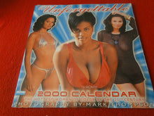 Load image into Gallery viewer, Vintage Large Semi-Nude Pinup Wall Calendar SEALED 12 x12 2000 Unforgettable   C
