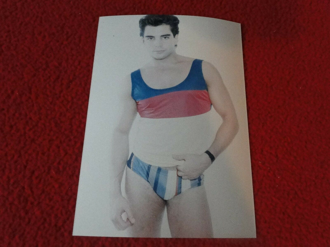 Vintage 18 Year Old + Gay Interest Hot Erotic Sexy Semi Nude Male Photo      B54