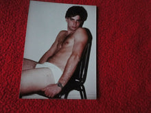 Load image into Gallery viewer, Vintage 18 Year Old + Gay Interest Chippendale Muscle Semi Nude Male Photo   B93
