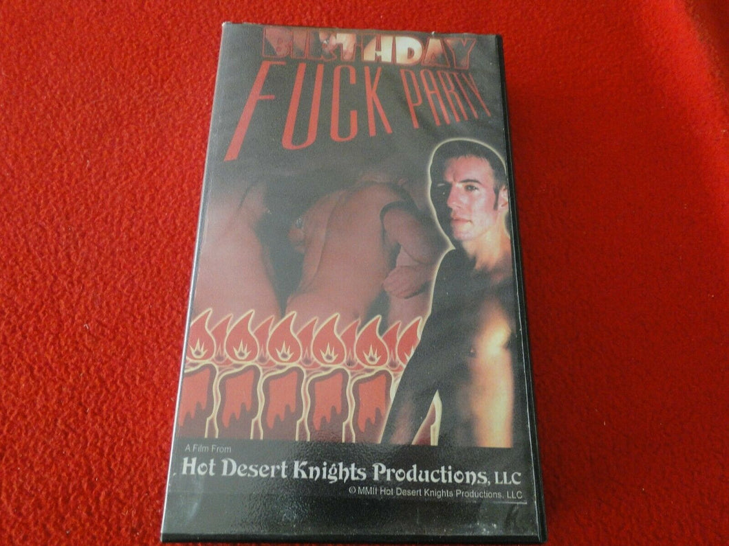 Vintage Adult XXX Gay VHS Porn Tape Video 18 Year Old + Birthday Fuck Party   12