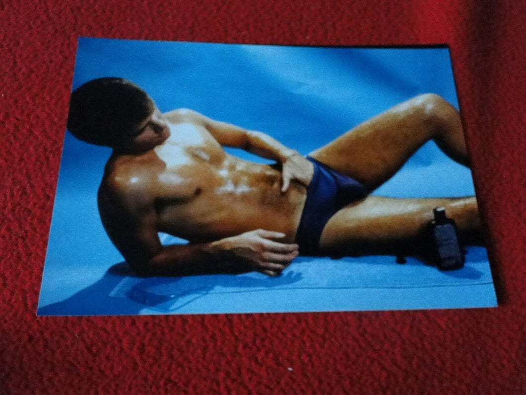 Vintage 18 Year Old + Gay Interest Chippendale Nude Hot Semi Nude Male Photo  D$