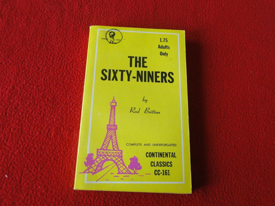 Vintage Sexy Erotic Adult Paperback Book The Sixty-Niners Continental   12