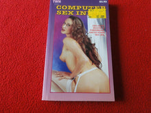 Load image into Gallery viewer, Vintage Sexy Erotic Adult Paperback Book/ Novel Computer Sex Input             B
