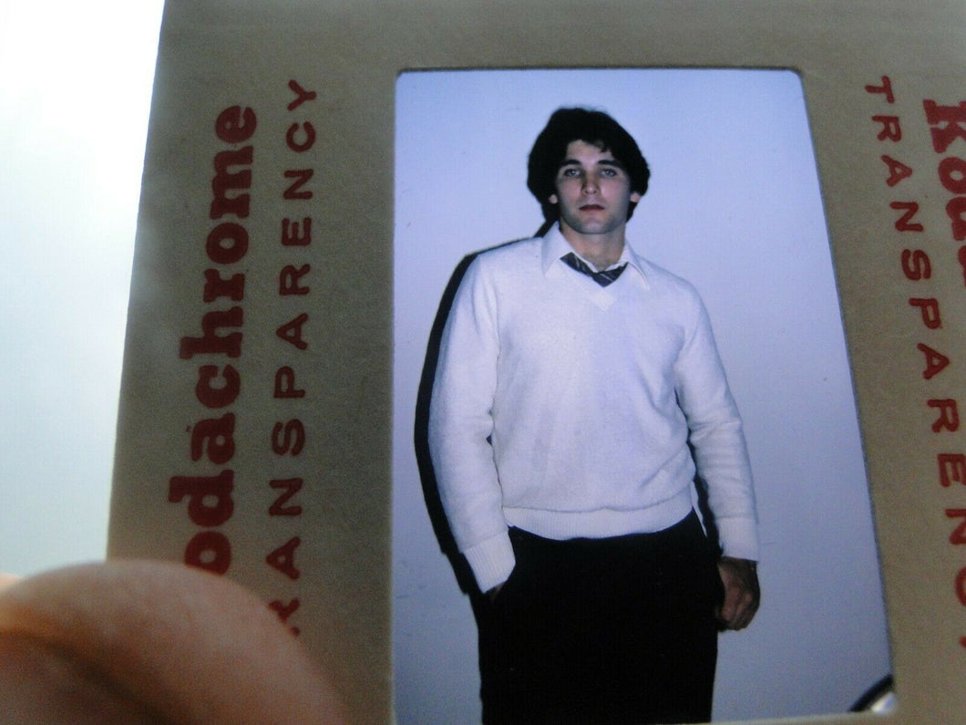 VINTAGE 35MM SLIDE MALE GAY INTEREST BEEFCAKE MUSCLE SEMI NUDE HOT BUFF G10J