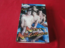 Load image into Gallery viewer, Vintage Adult Erotic Gay Interest VHS Tape 18 Year Old + Nasty Neighbors       G
