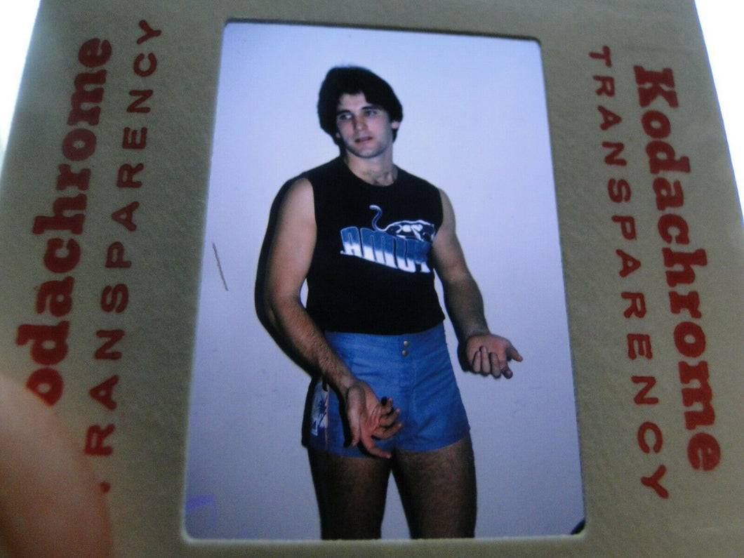 VINTAGE 35MM SLIDE MALE GAY INTEREST BEEFCAKE MUSCLE SEMI NUDE HOT BUFF G10B