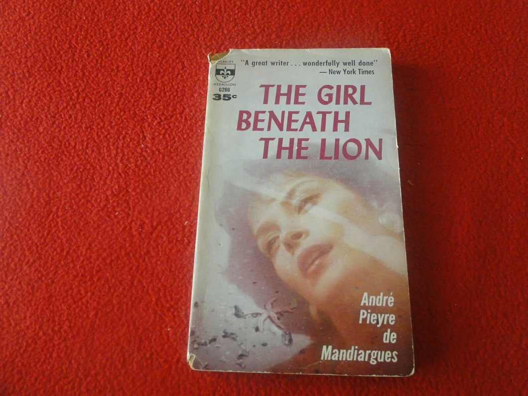 Vintage Sexy Erotic Adult Paperback Book/ Novel The Girl Beneath The Lion      4
