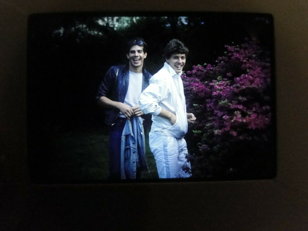 VINTAGE 35MM SLIDE MALE GAY INTEREST BEEFCAKE MUSCLE SEMI NUDE HOT BUFF FC#