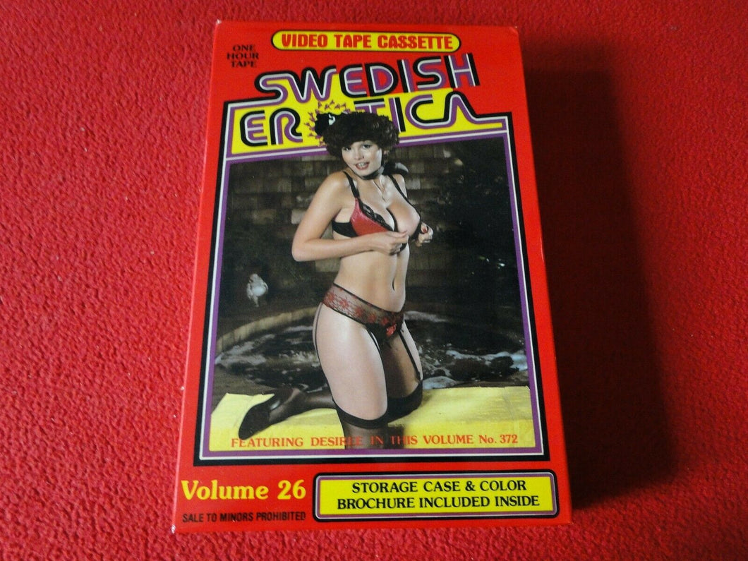 Vintage Adult XXX VHS Porn Tape Video 18 Y.O. + Swedish Erotica Vol. 26       CI