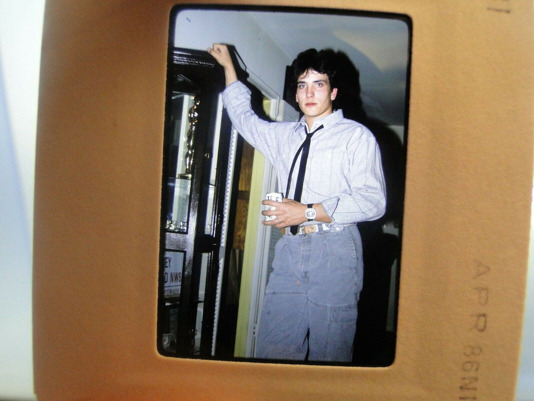 VINTAGE 35MM SLIDE MALE GAY INTEREST BEEFCAKE MUSCLE SEMI NUDE HOT BUFF FR5