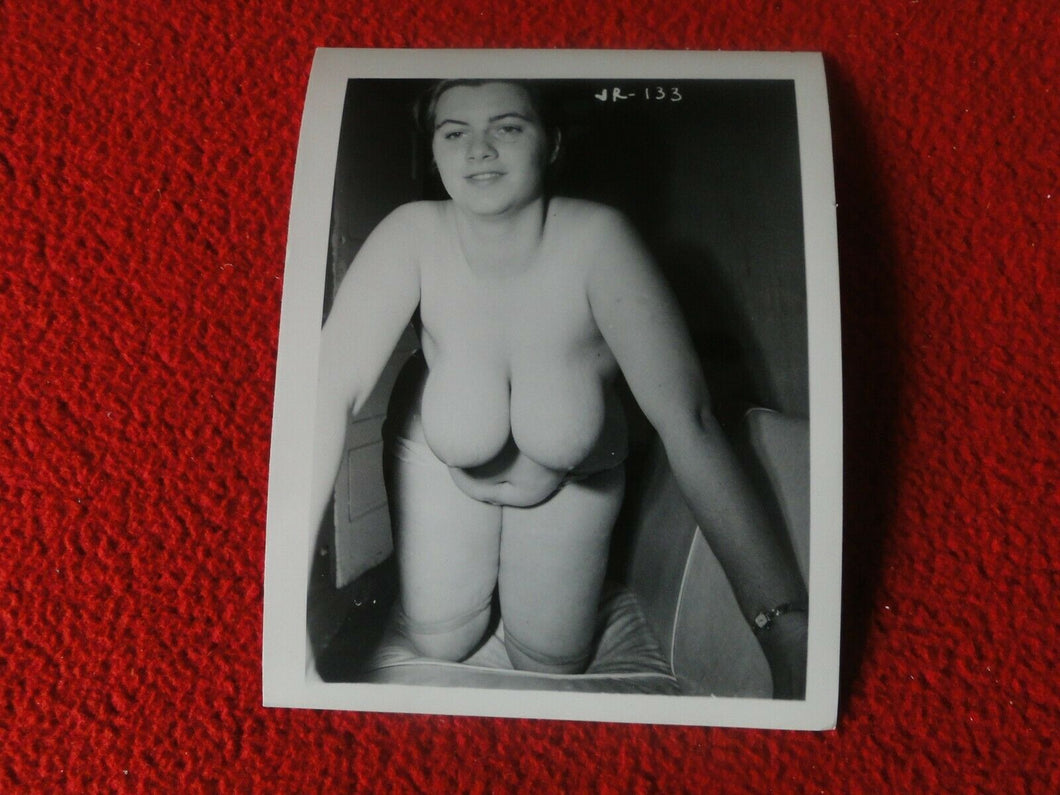 Vintage Nude Sexy Woman  Adult Pinup Silver Gelatin 5 x 4 Photo        B90