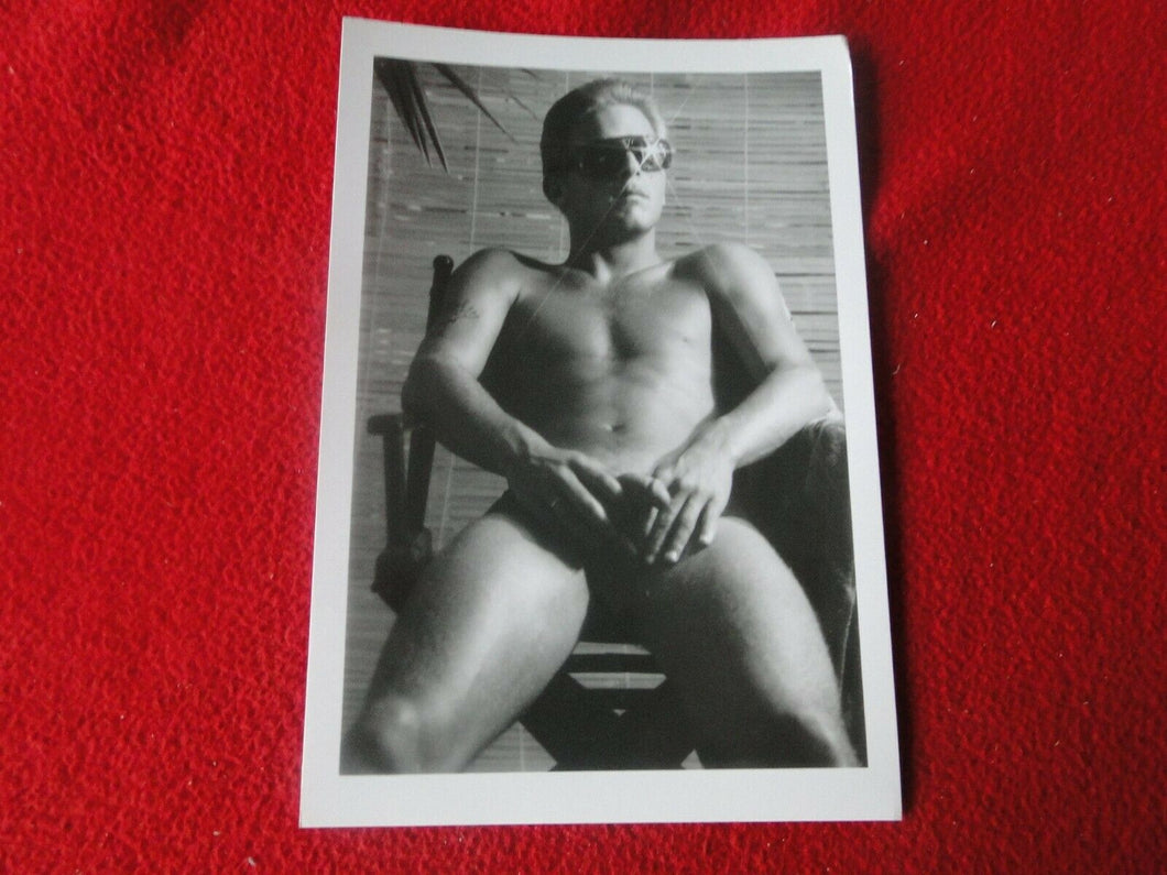 Vintage 18 Year Old + Gay Interest Nude Erotic Sexy Hot Hung Male Photo      D6e