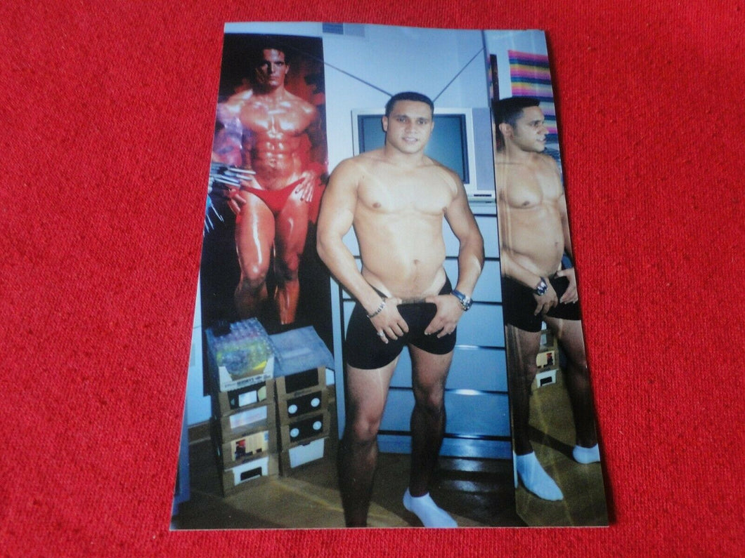 Vintage 18 Year Old + Gay Interest Chippendale Nude Hot Semi Nude Male Photo  D%