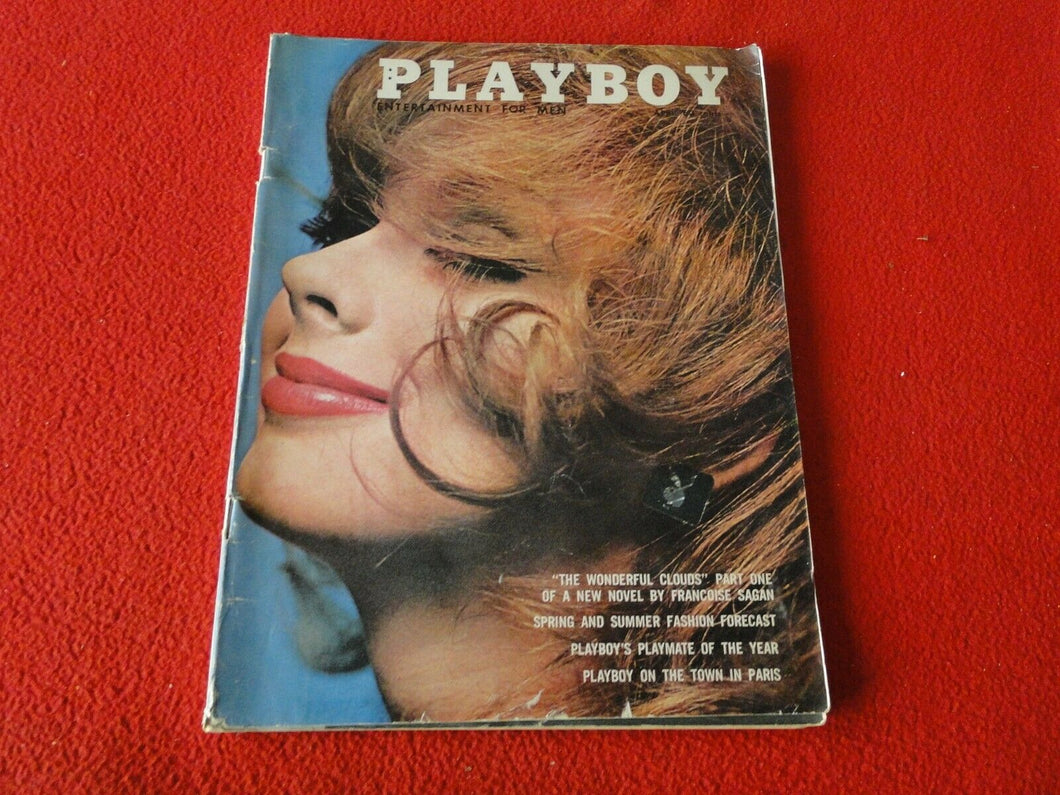 Vintage 18 Year Old + Nude Erotic Sexy Adult Men's Magazine Playboy Apr. 1962 GL