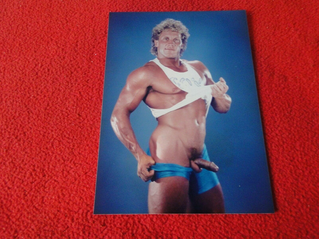 Vintage 18 Year Old + Gay Interest Nude Erotic Sexy Hot Hung Male Photo      D6e