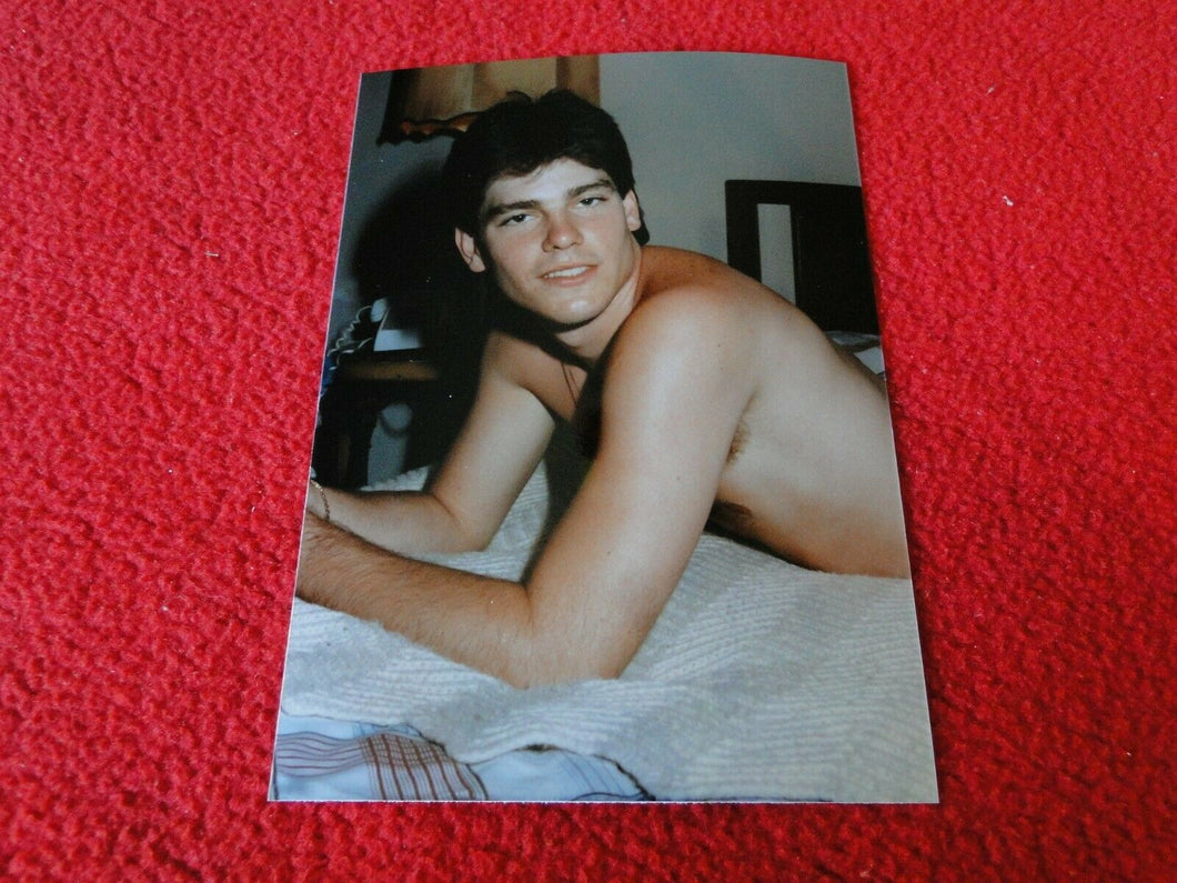 Vintage 18 Year Old + Gay Interest Chippendale Nude Hot Semi Nude Male Photo B16