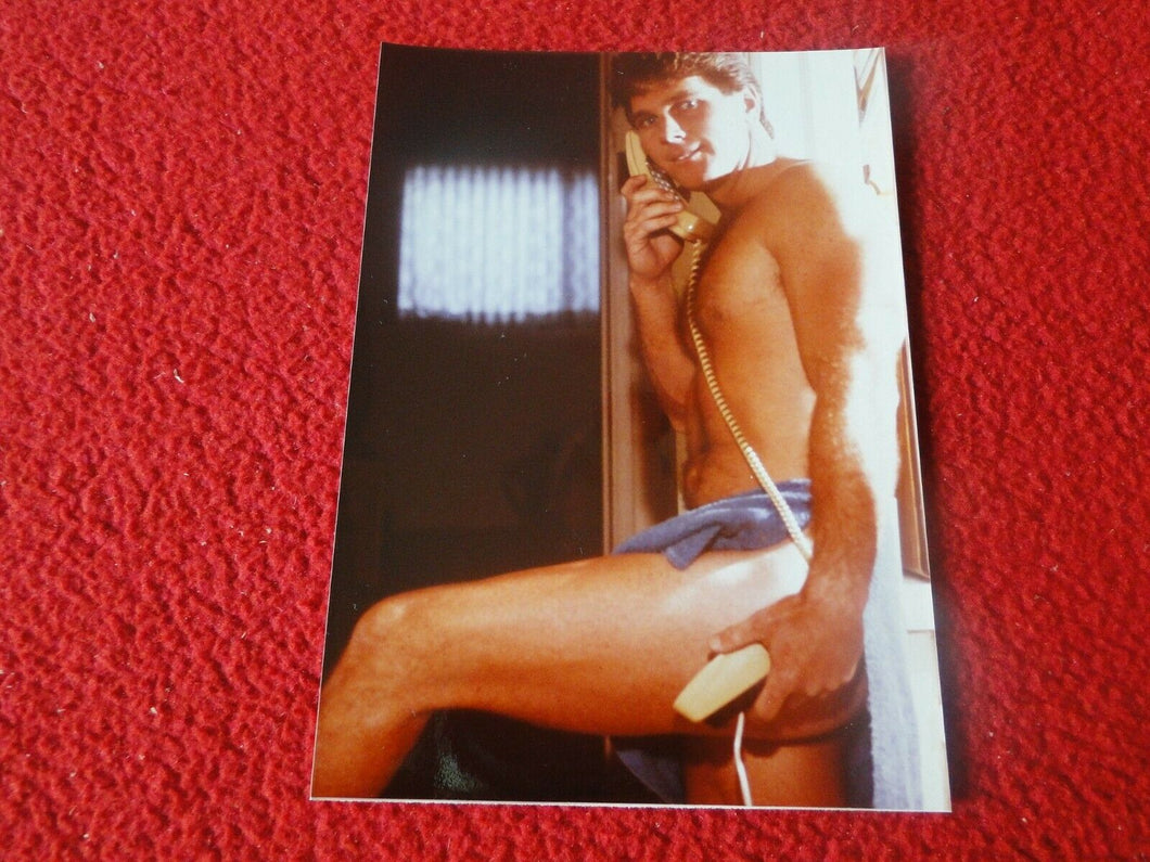 Vintage 18 Year Old + Gay Interest Chippendale Nude Hot Semi Nude Male Photo A32