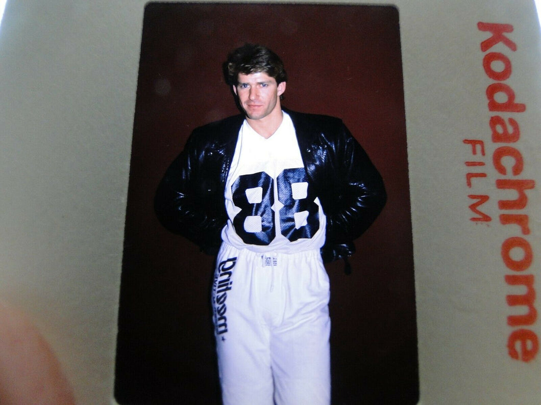 VINTAGE 35MM SLIDE MALE 18 YEAR OLD + GAY INTEREST BEEFCAKE MUSCLE SEMI NUDE  A3