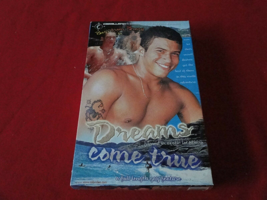 Vintage Adult Erotic Gay Interest VHS Tape 18 Year Old + Dreams Come True      G