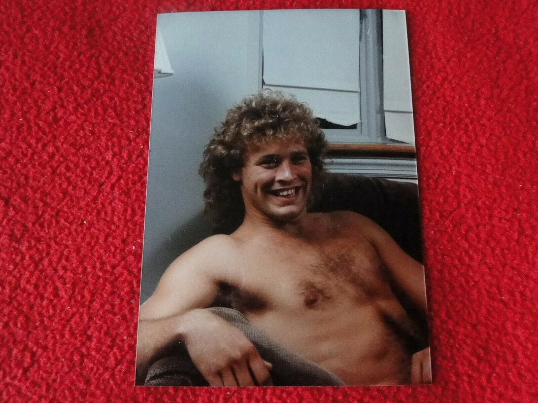 Vintage 18 Year Old + Gay Interest Chippendale Muscle Semi Nude Male Photo   B89