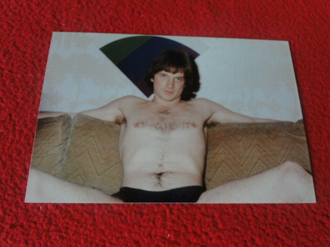 Vintage 18 Year Old + Gay Interest Chippendale Nude Hot Semi Nude Male Photo A61