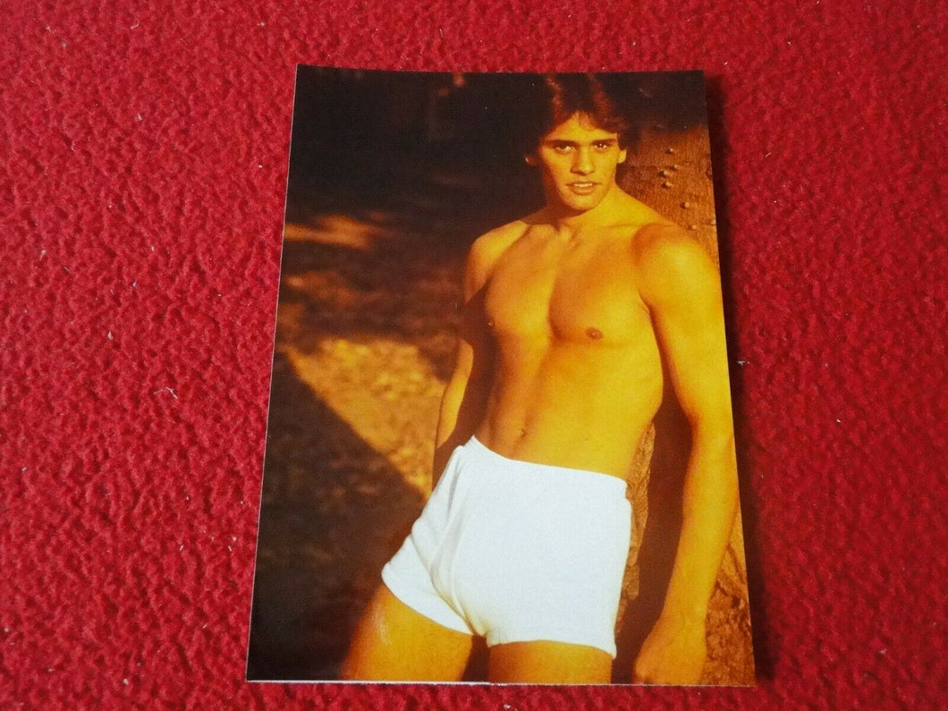 Vintage 18 Year Old + Gay Interest Chippendale Nude Hot Semi Nude Male Photo A31